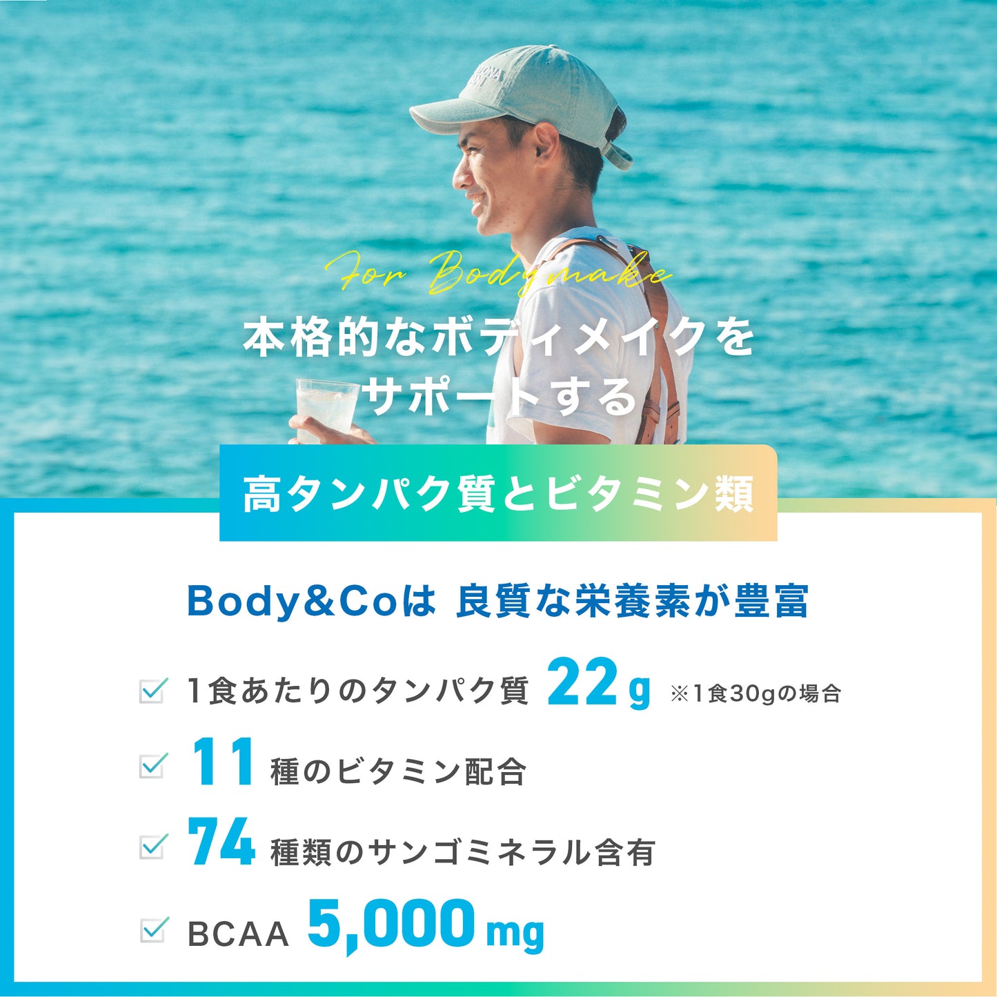 Body&Co クリアホエイプロテイン 沖縄県産パッションフルーツ味 600g